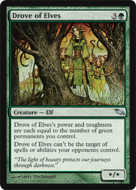 Drove of Elves (Shadowmoor) Medium Play