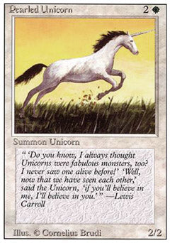 Pearled Unicorn (Revised) Medium Play