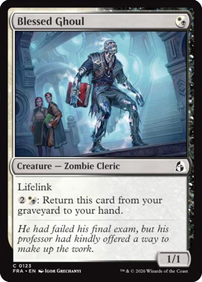 Blessed Ghoul (Reality Fracture) Light Play Foil