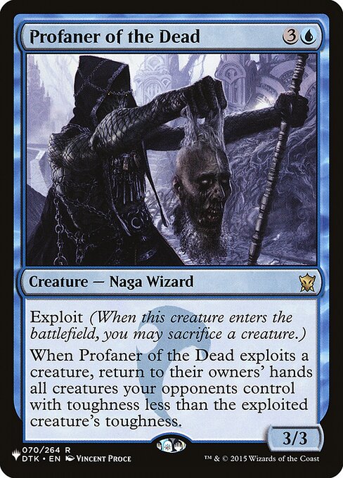 Profaner of the Dead (The List) Light Play