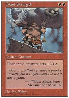 Giant Strength (5th Edition) Light Play
