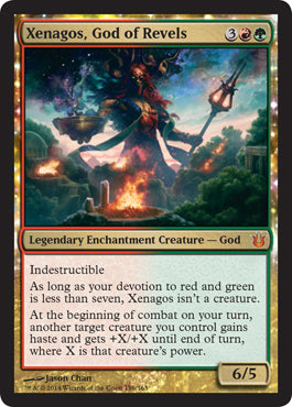 Xenagos, God of Revels (Born of the Gods) Light Play