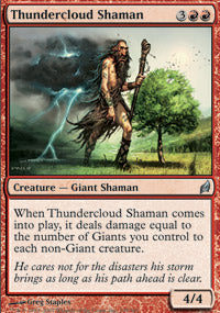 Thundercloud Shaman (Lorwyn) Medium Play