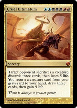 Cruel Ultimatum (From the Vault: Twenty) Light Play Foil