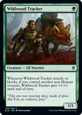 Wildwood Tracker (Throne of Eldraine) Medium Play