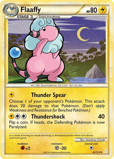 Flaaffy (HeartGold SoulSilver) Medium Play
