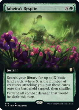 Jaheira's Respite (Extended Art) (Commander Legends: Battle for Baldur's Gate) Light Play