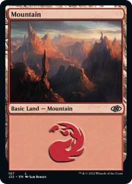 Mountain (107) (Jumpstart 2022) Light Play