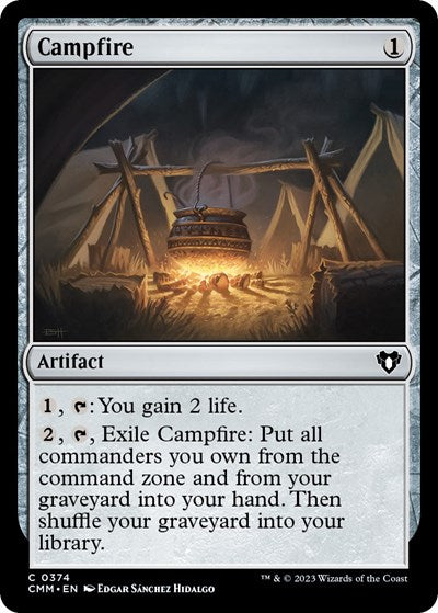 Campfire (Commander Masters) Light Play