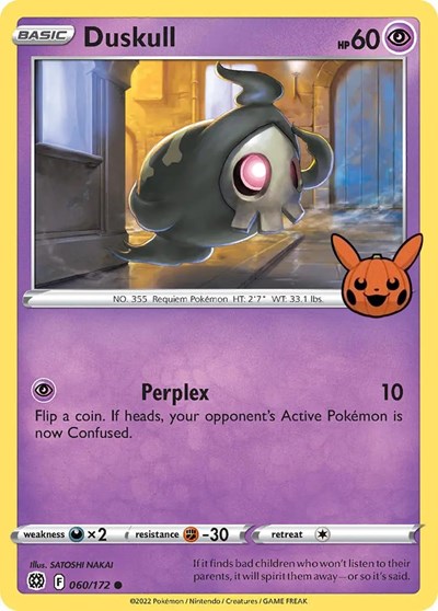 Duskull (Trick or Trade BOOster Bundle) Light Play