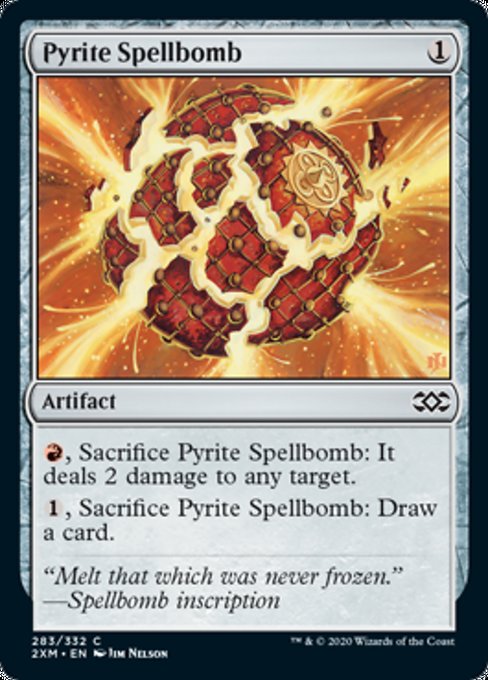 Pyrite Spellbomb (Double Masters) Light Play