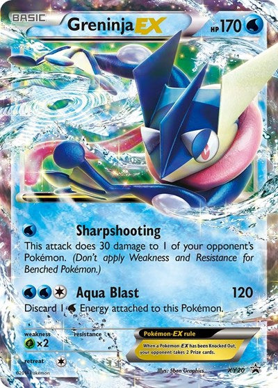 Greninja EX - XY20 (XY Promos) Near Mint Holofoil