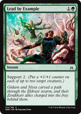 Lead by Example (Oath of the Gatewatch) Light Play