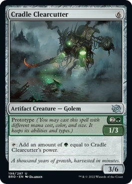 Cradle Clearcutter (The Brothers' War) Light Play