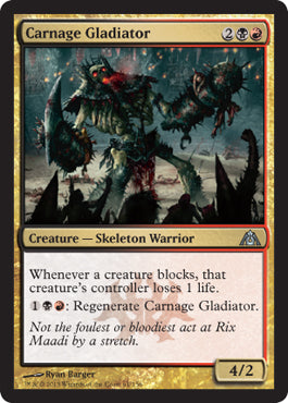 Carnage Gladiator (Dragon's Maze) Light Play