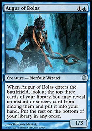 Augur of Bolas (Commander 2013 Edition) Light Play