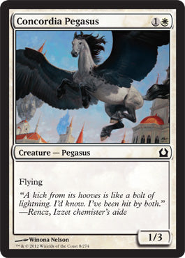 Concordia Pegasus (Return to Ravnica) Light Play