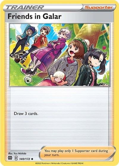 Friends in Galar (SWSH09: Brilliant Stars) Light Play