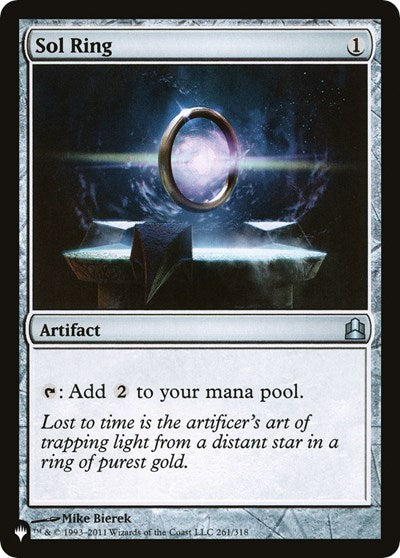 Sol Ring (CMD) (Secret Lair Commander: From Cute to Brute) Light Play