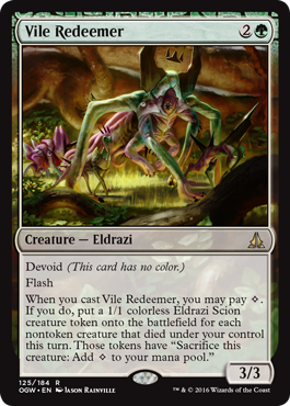 Vile Redeemer (Oath of the Gatewatch) Light Play