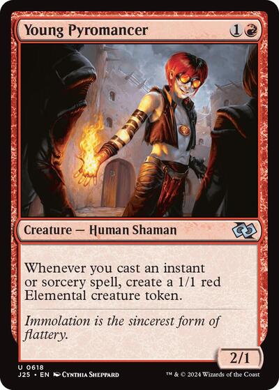Young Pyromancer (Foundations Jumpstart) Light Play