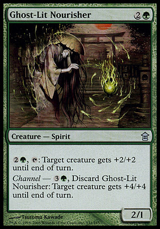 Ghost-Lit Nourisher (Saviors of Kamigawa) Light Play
