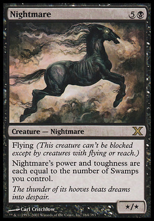 Nightmare (10th Edition) Heavy Play