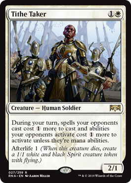 Tithe Taker (Ravnica Allegiance) Medium Play