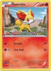 Fennekin (Kalos Starter Set) Medium Play Holofoil