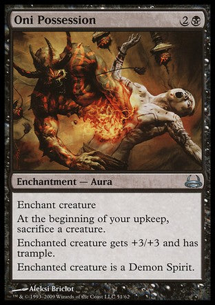 Oni Possession (Duel Decks: Divine vs Demonic) Medium Play