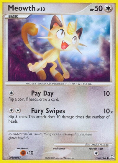 Meowth (Legends Awakened) Medium Play