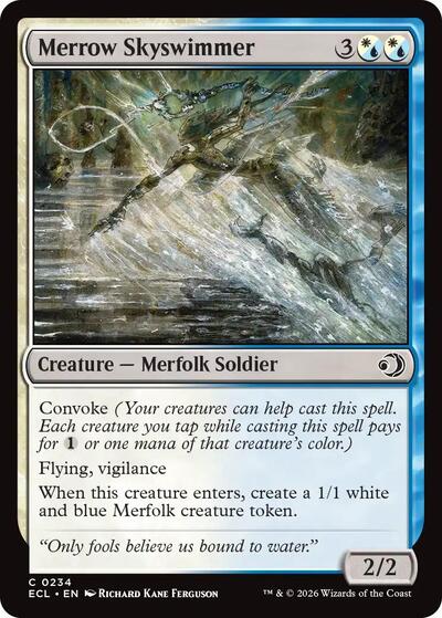 Merrow Skyswimmer (Lorwyn Eclipsed) Light Play
