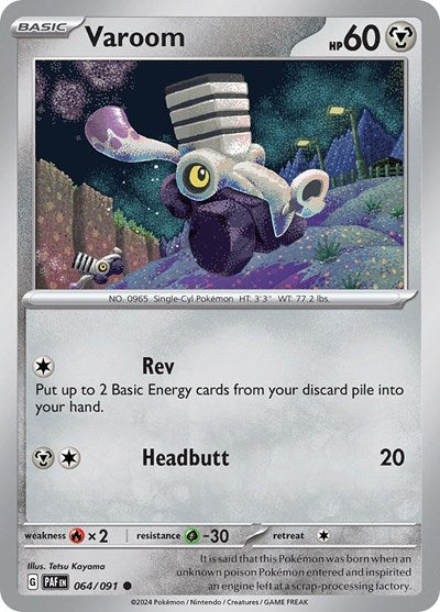 Varoom (SV: Paldean Fates) Light Play