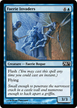 Faerie Invaders (Magic 2013 Core Set) Light Play Foil