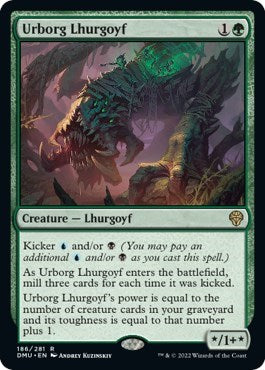 Urborg Lhurgoyf (Dominaria United) Light Play Foil
