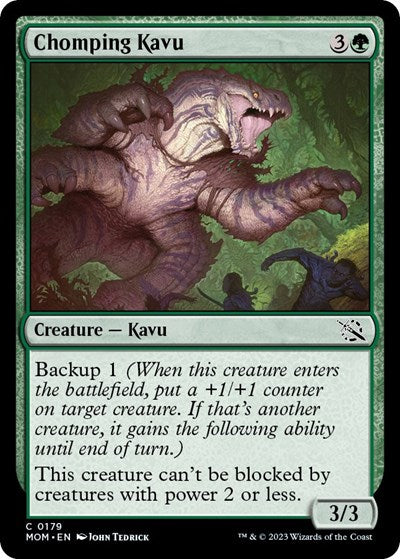 Chomping Kavu (March of the Machine) Light Play