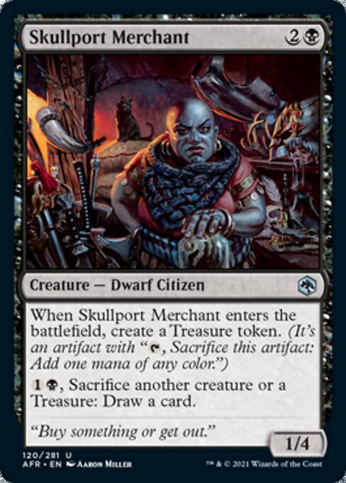 Skullport Merchant (Adventures in the Forgotten Realms) Light Play