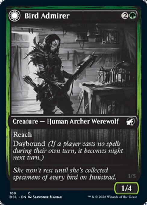 Bird Admirer / Wing Shredder (Innistrad: Double Feature) Light Play