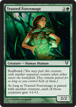 Trusted Forcemage (Avacyn Restored) Light Play Foil