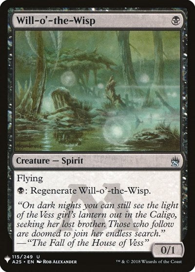 Will-o'-the-Wisp (Mystery Booster) Light Play