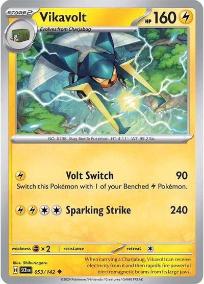 Vikavolt (SV07: Stellar Crown) Light Play