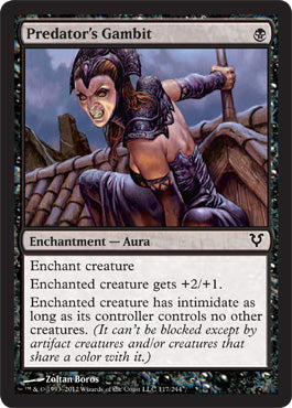 Predator's Gambit (Avacyn Restored) Light Play Foil