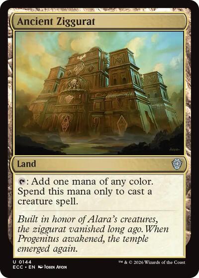 Ancient Ziggurat (Commander: Lorwyn Eclipsed) Light Play