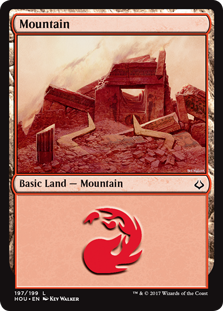 Mountain (197) (Hour of Devastation) Light Play
