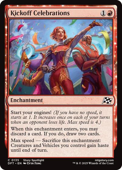 Kickoff Celebrations (Aetherdrift) Light Play