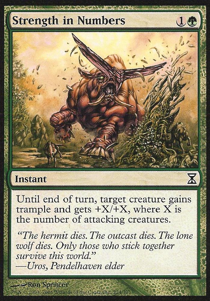 Strength in Numbers (Time Spiral) Medium Play