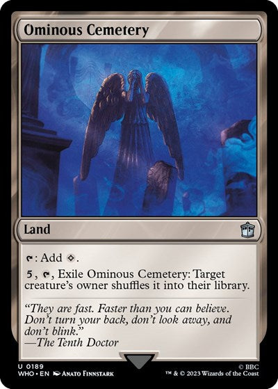 Ominous Cemetery (Universes Beyond: Doctor Who) Light Play