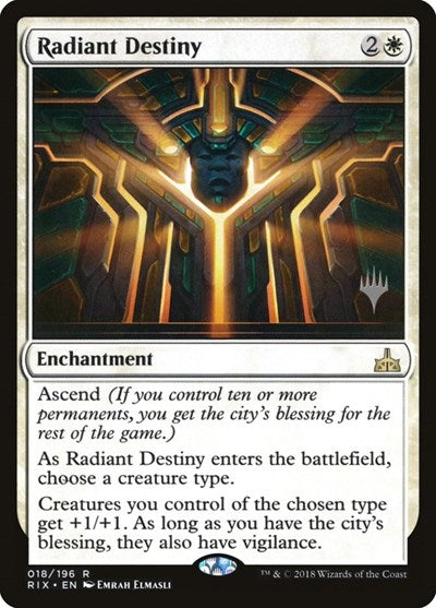 Radiant Destiny (Promo Pack: Core Set 2020) Light Play