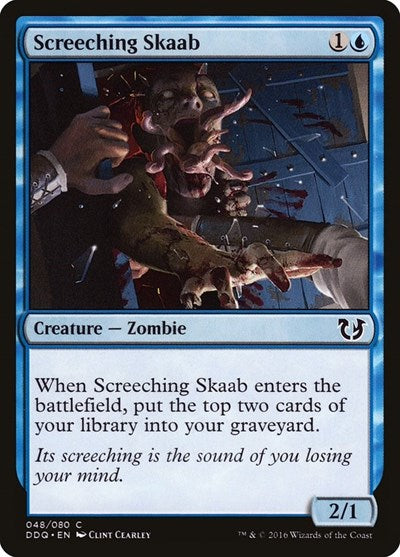 Screeching Skaab (Duel Decks: Blessed vs Cursed) Light Play