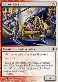 Boros Recruit (Ravnica) Light Play